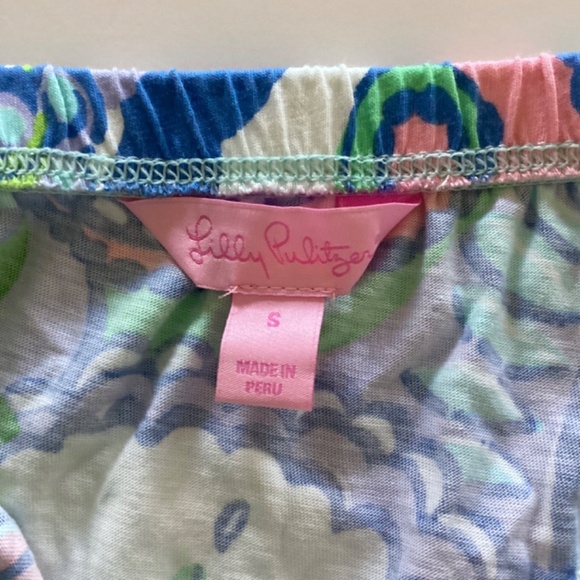 Lilly Pulitzer Windsor Strapless Jersey Dress Multi Conch Republic Sz S Sea Life - Picture 7 of 13